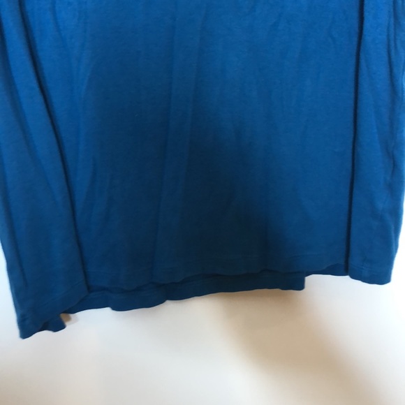 Jones New York Sport Womans Blue Button Down Front Top 2X PLUS SIZE - Picture 5 of 6